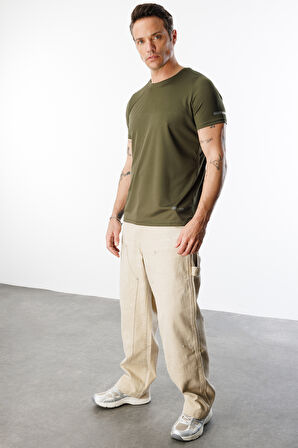 Erkek Nem Emici Hızlı Kuruma Atletik Teknik Performans Spor T-shirt DRIFIT-KISAKOLNEW