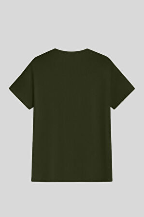 Erkek %100 Pamuk Slim Fit Dar Kesim Bisiklet Yaka BasicTişört BASIC-TSHIRT