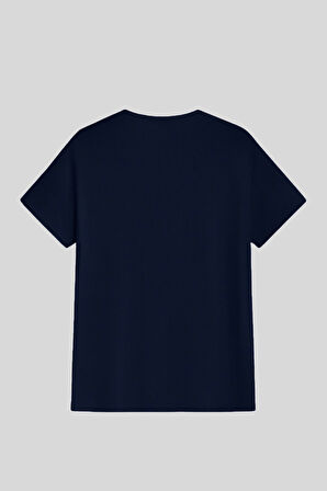 Erkek %100 Pamuk Slim Fit Dar Kesim Bisiklet Yaka BasicTişört BASIC-TSHIRT