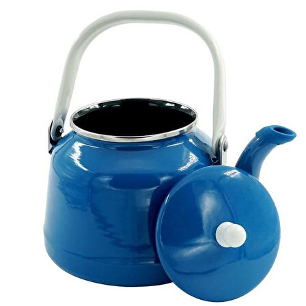 Orcamp Retro Emaye Kamp Çaydanlığı Alt Mavi 2.5 L