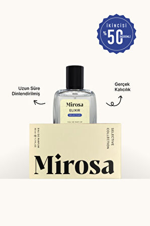 Mirosa Elixir Selective Dinlendirilmiş Kalıcı Erkek Parfümü Premium EDP 50ml S507