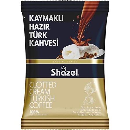 Shazel Hazır Kaymaklı Öğütülmüş Türk Kahvesi 100 gr 