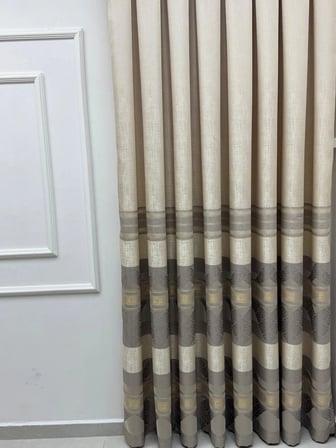 NİVEMESHOME CEYHAN V-5202 VİZON  1/3  PİLELİ FON PERDE APM