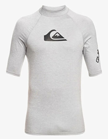 Quiksilver All Time UV Korumalı Kısa Kollu Yetişkin Mayosu EQYWR03358-Grey