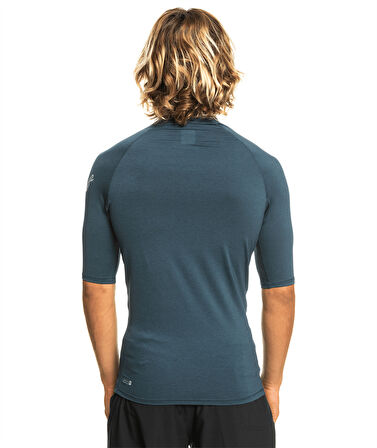 Quiksilver All Time UV Korumalı Kısa Kollu Yetişkin Mayosu EQYWR03358-Navy