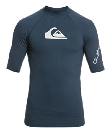 Quiksilver All Time UV Korumalı Kısa Kollu Yetişkin Mayosu EQYWR03358-Navy