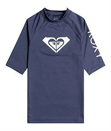 Roxy Wholehearted UV Korumalı Kısa Kollu Çocuk Mayosu ERGWR03283-Navy