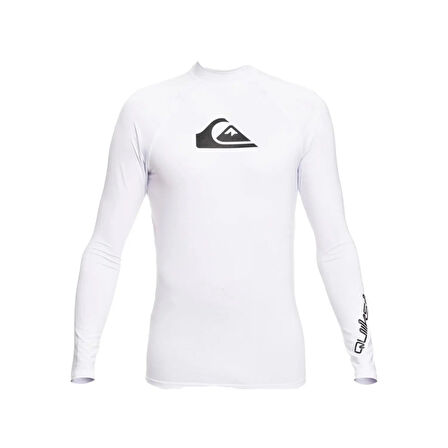 Quiksilver All Time UV Korumalı Uzun Kollu Çocuk Mayosu EQBWR03213-White 