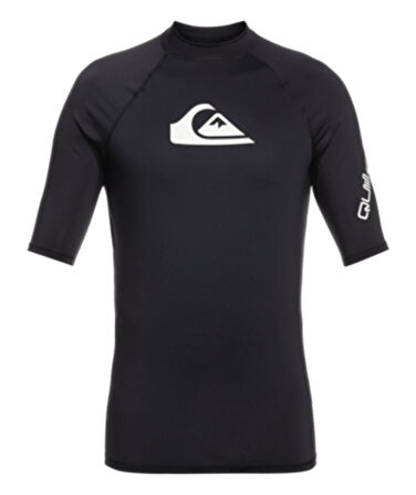 Quiksilver All Time UV Korumalı Kısa Kollu Çocuk Mayosu EQBWR03212-Black