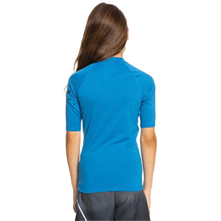 Quiksilver All Time UV Korumalı Kısa Kollu Çocuk Mayosu EQBWR03212-Blue