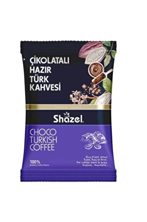 Shazel Hazır Çikolatalı Orta Kavrulmuş Öğütülmüş Türk Kahvesi 100 gr 