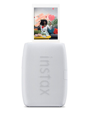 Fujifilm Instax mini Link 3 Beyaz Akıllı Telefon Yazıcısı Beyaz Çanta Deri Albüm ve 20'li Mini Film