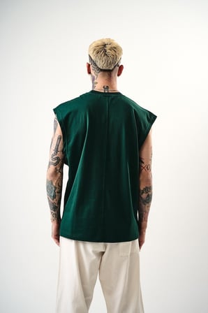 Erkek Basic Tank Top Atlet Nefti