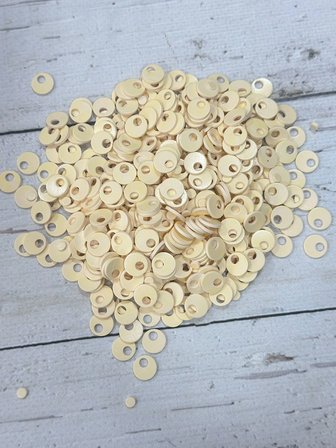 10 mm (1 cm) Suni Deri Pul Çanta, Supla, Patik Pulu 25 gr 05 Krem