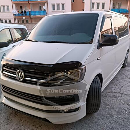 Vw Transporter T6 - T7 2010-2022 Uyumlu Batman Yarasa Ayna Kapağı Piano Black ABS Plastik