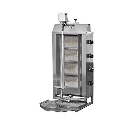 Pimak Üst Motorlu Doğalgazlı Döner Makinesi 5 Radyanlı
