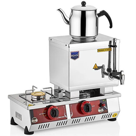 Remta 15 Model Tek Demlikli Tüplü(CE) Çay Ocağı 14 lt