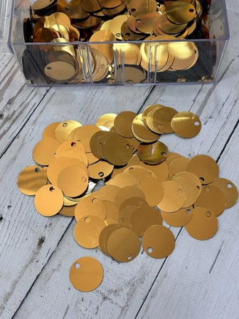 30 mm (3 cm) Pul Çanta, Supla Pulu 25 gr 3 Gold