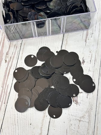 30 mm (3 cm) Pul Çanta, Supla Pulu 25 gr 4 Siyah