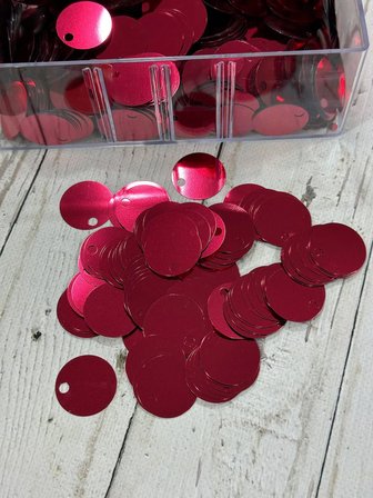 30 mm (3 cm) Pul Çanta, Supla Pulu 25 gr 11 Vişne