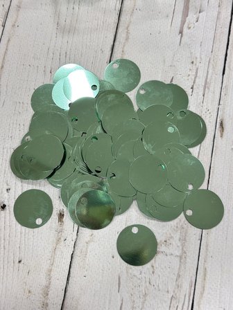 30 mm (3 cm) Pul Çanta, Supla Pulu 25 gr 12 Su Yeşili