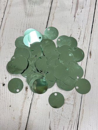 30 mm (3 cm) Pul Çanta, Supla Pulu 25 gr 12 Su Yeşili