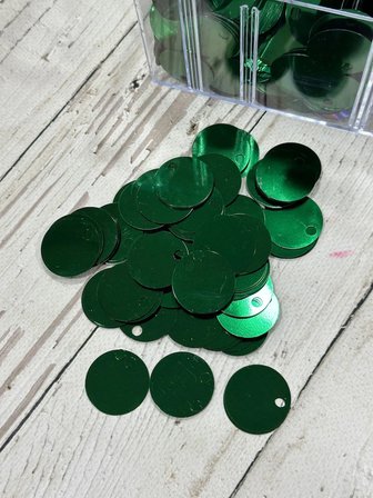 30 mm (3 cm) Pul Çanta, Supla Pulu 25 gr 19 Koyu Yeşil