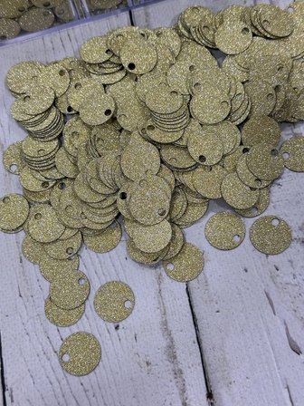 20 mm (2 cm) Simli Çanta, Supla, Patik Pulu 25 Gr 16 Simli Gold