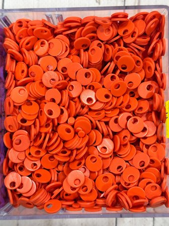 10 mm (1 cm) Suni Deri Pul Çanta, Supla, Patik Pulu 25 gr 13 Koyu Turuncu 