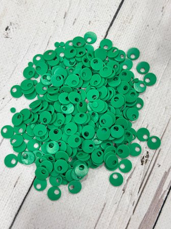 10 mm (1 cm) Suni Deri Pul Çanta, Supla, Patik Pulu 25 gr 14 Yeşil
