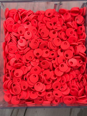 10 mm (1 cm) Suni Deri Pul Çanta, Supla, Patik Pulu 25 gr 16 Pembe