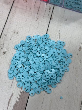 10 mm (1 cm) Suni Deri Pul Çanta, Supla, Patik Pulu 25 gr 17 Turkuaz