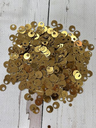10 mm (1 cm) Pul Çanta, Supla, Patik Pulu 25 gr 1 Gold