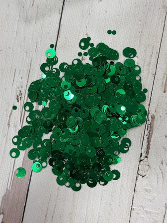 10 mm (1 cm) Pul Çanta, Supla, Patik Pulu 25 gr 4 Yeşil