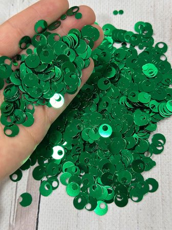 10 mm (1 cm) Pul Çanta, Supla, Patik Pulu 25 gr 4 Yeşil