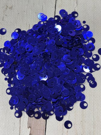 10 mm (1 cm) Pul Çanta, Supla, Patik Pulu 25 gr 5 Saks Mavi
