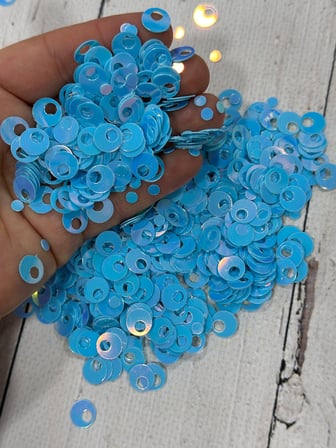 10 mm (1 cm) Pul Çanta, Supla, Patik Pulu 25 gr 16 Turkuaz