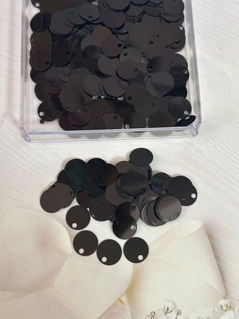 20 mm (2 cm) Pul Çanta, Supla, Patik Pulu 25 gr 1 Siyah