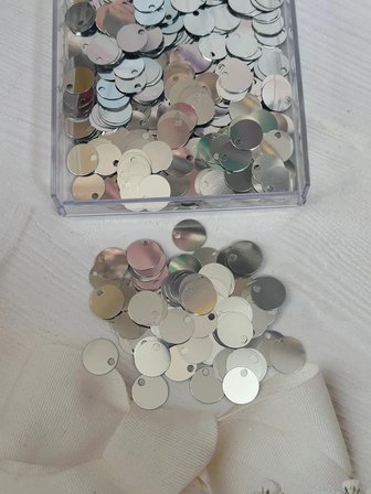 20 mm (2 cm) Pul Çanta, Supla, Patik Pulu 25 gr 4 Gümüş