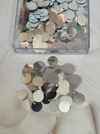 20 mm (2 cm) Pul Çanta, Supla, Patik Pulu 25 gr 4 Gümüş