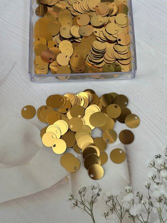20 mm (2 cm) Pul Çanta, Supla, Patik Pulu 25 gr 6 Gold