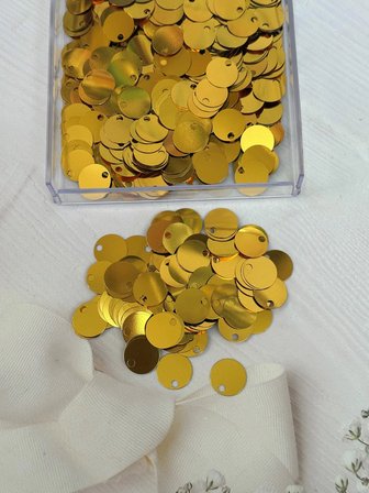 20 mm (2 cm) Pul Çanta, Supla, Patik Pulu 25 gr 7 Koyu Gold