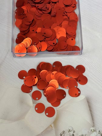20 mm (2 cm) Pul Çanta, Supla, Patik Pulu 25 gr 9 Kiremit