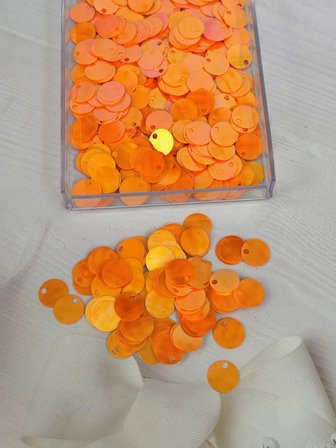 20 mm (2 cm) Pul Çanta, Supla, Patik Pulu 25 gr 10 Turuncu