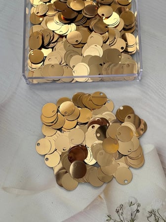 20 mm (2 cm) Pul Çanta, Supla, Patik Pulu 25 gr 11 Orta Kahve