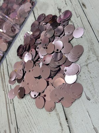 20 mm (2 cm) Pul Çanta, Supla, Patik Pulu 25 gr 15 Gül Pembe