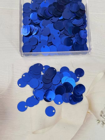 20 mm (2 cm) Pul Çanta, Supla, Patik Pulu 25 gr 25 Saks mavi