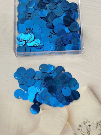 20 mm (2 cm) Pul Çanta, Supla, Patik Pulu 25 gr 26 Koyu Mavi