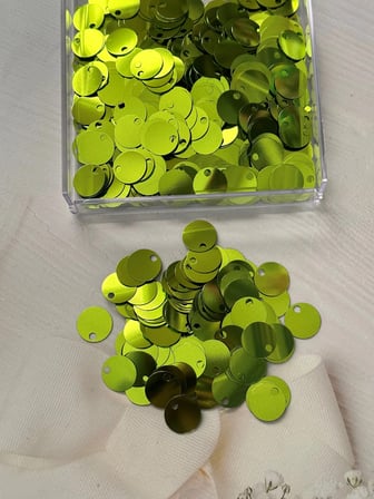 20 mm (2 cm) Pul Çanta, Supla, Patik Pulu 25 gr 31 Fıstık Yeşili