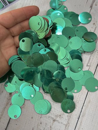 20 mm (2 cm) Pul Çanta, Supla, Patik Pulu 25 gr 33 Mint Yeşili